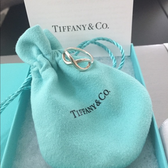 Tiffany & Co. Eternity silver ring - Picture 4 of 6